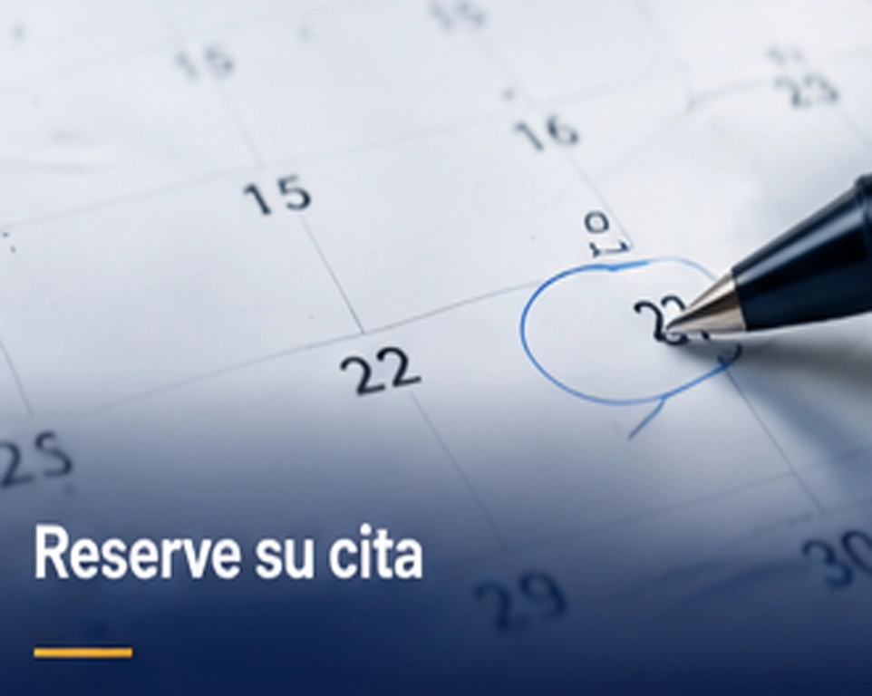 Reserve su cita