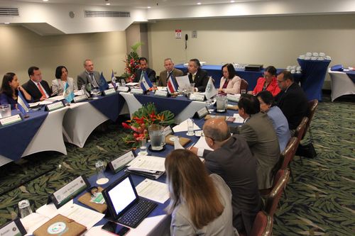 El Ministro de Salud, Dr. Fernando Llorca Castro, recibió la Presidencia Pro Témpore durante el período de un año. 