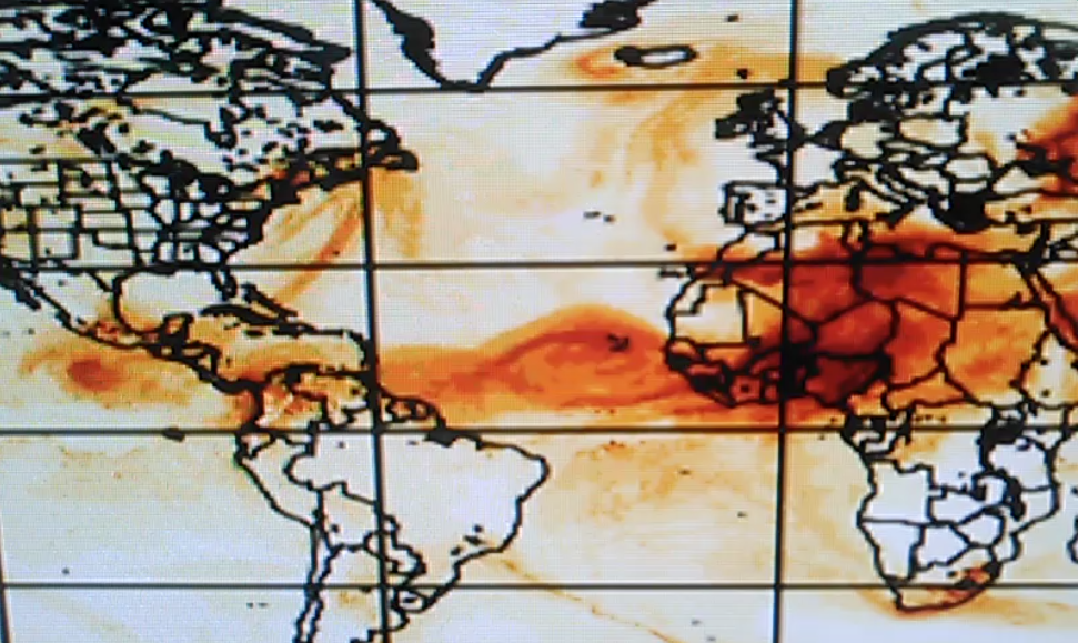 Ministerio de Salud alerta ante la llegada de masas de aire con polvos provenientes del Sahara