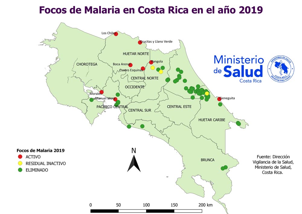 Costa Rica fortalece ruta hacia la eliminación de la malaria