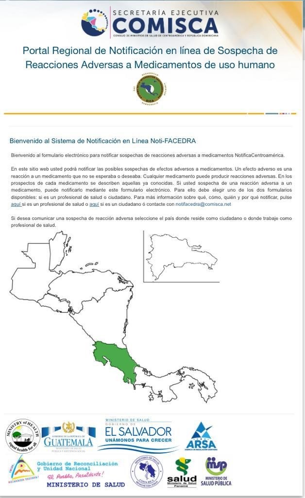 Ministerio de Salud habilita página web para reportar efectos adversos de medicamentos