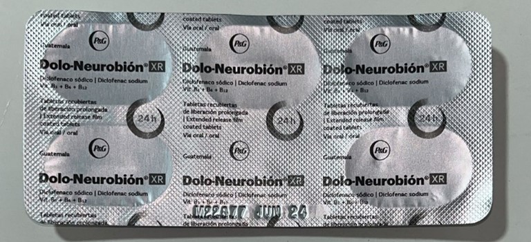 Detección de medicamentos falsificados en costa rica: Dolo-Neurobión N, Dolo-Neurobión XR y Neurobión