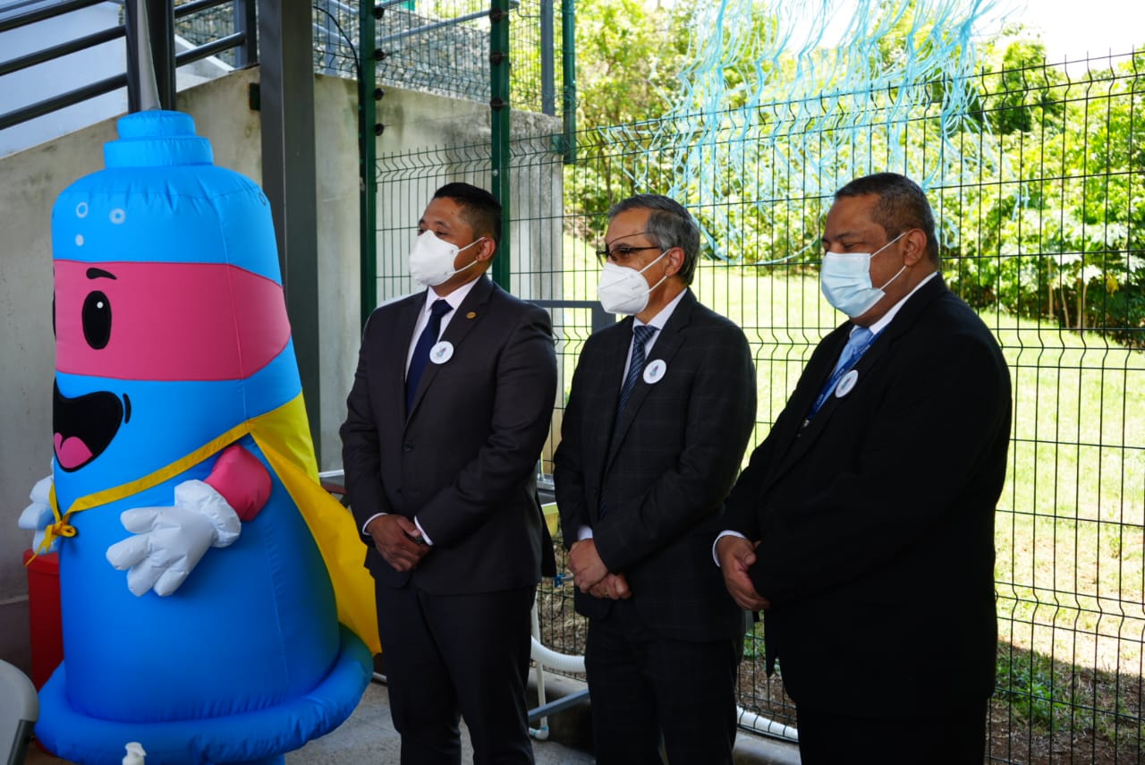 Alumnos del centro educativo Juan Mora Fernández se unieron a la conmemoración de la Semana de Vacunación en las Américas