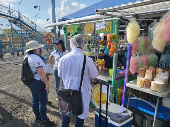 Salud continúa operativos sanitarios en campos feriales