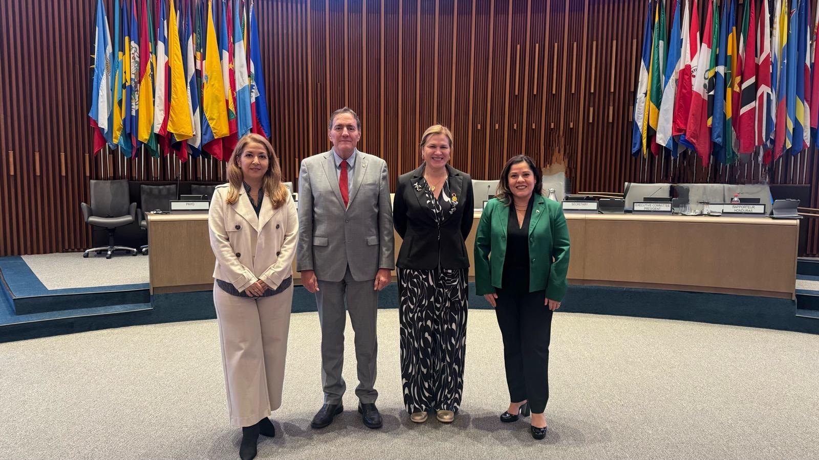 Culmina participación de la ministra de Salud en la 76ª Sesión del Comité  Regional de la OMS