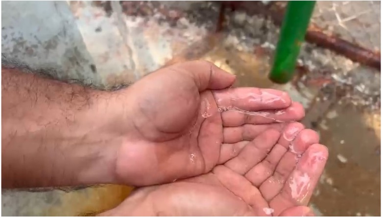 Autoridades inspeccionan agua de la comunidad de Artieda de Esparza