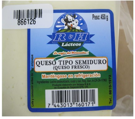 ADVERTENCIA SANITARIA SOBRE PRESENCIA DE LISTERIA MONOCYTOGENES EN QUESO TIPO SEMIDURO (QUESO FRESCO), MARCA LÁCTEOS R&H