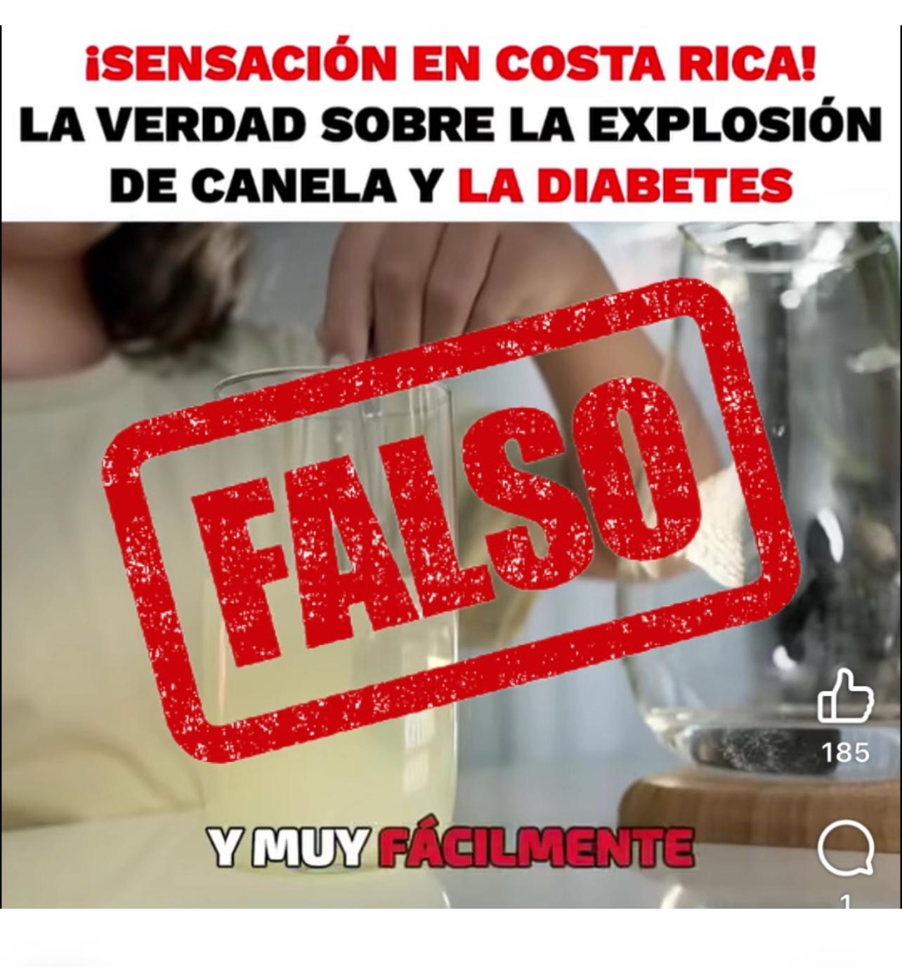 Salud desmiente video falso que circula en redes sociales sobre la Diabetes