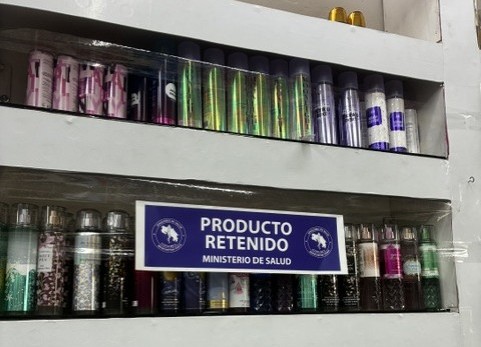 Salud decomisa más de 5.400 productos sin registro sanitario en operativo en San José