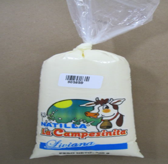 Advertencia Sanitaria Presencia de Listeria Monocytogenes en el Lote 0732064800370 de la Natilla marca la Campesinita