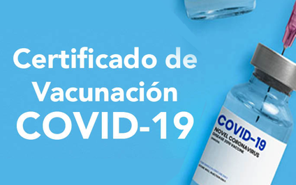 Certificado de Vacunación COVID-19